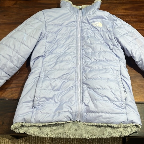 reversible NORTH FACE Girls jacket - Picture 1 of 2